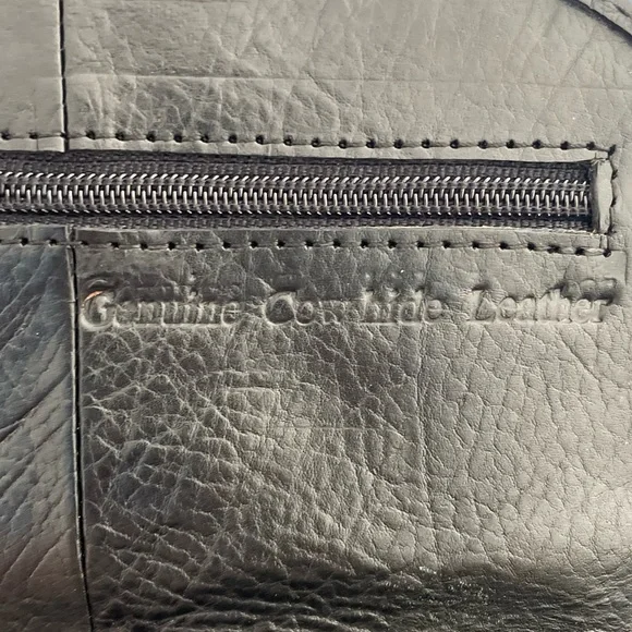 GENUINE COWHIDE LEATHER BACKPACK - Picture 4 of 12